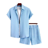 Fashion Personality New Men's Short Sleeve Shirt